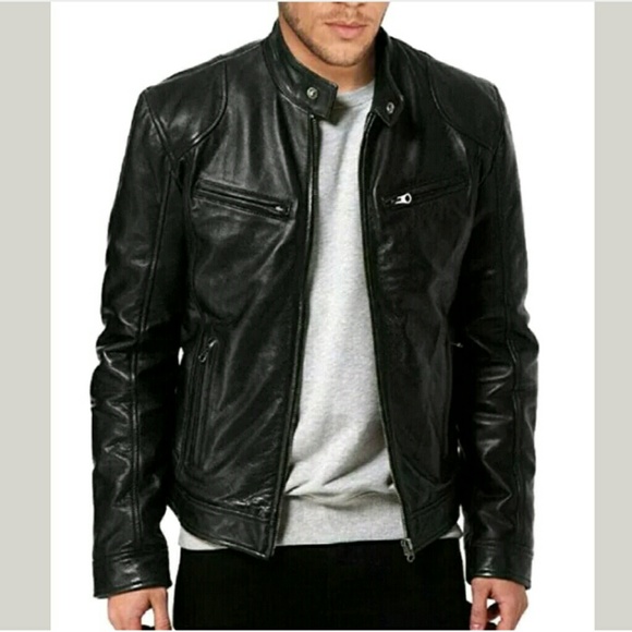Lucky leather jacket mens Clearance